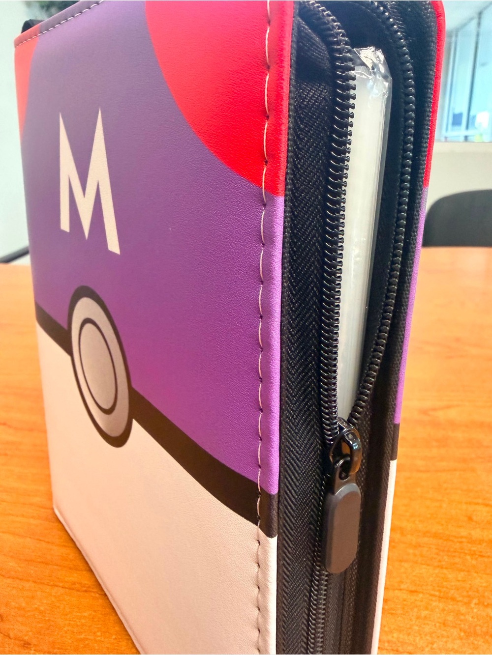 Card Binder w/ zipper. Trading-sports, PokΓ©mon card binder, Fit for 400 Cards